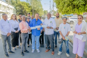 FOMISAR entrega el 50 % de los recursos para importantes obras en el municipio de Cotu&iacute;.