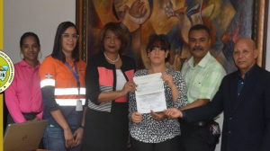 FOMISAR ENTREGA 4.6 MILLONES PARA CONSTRUCCI&Oacute;N DE LA SEGUNDA PLANTA DEL EDIFICIO DE GEOLOG&Iacute;A DE UTECO