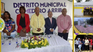 INAUGURAN CUATRO OBRAS SIMULT&Aacute;NEAMENTE EN COMEDERO ARRIBA